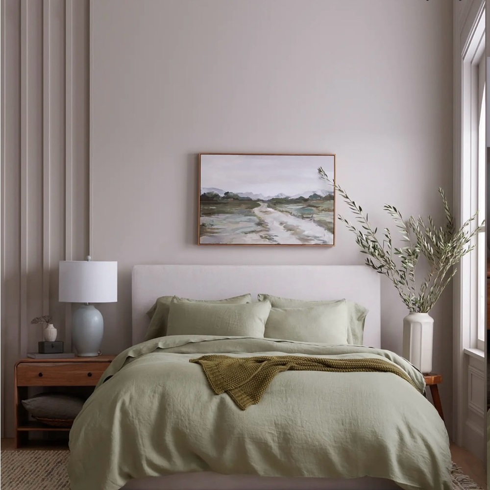 NWT Quince Duvet Cover Set Willowleaf - Picture 2 of 5